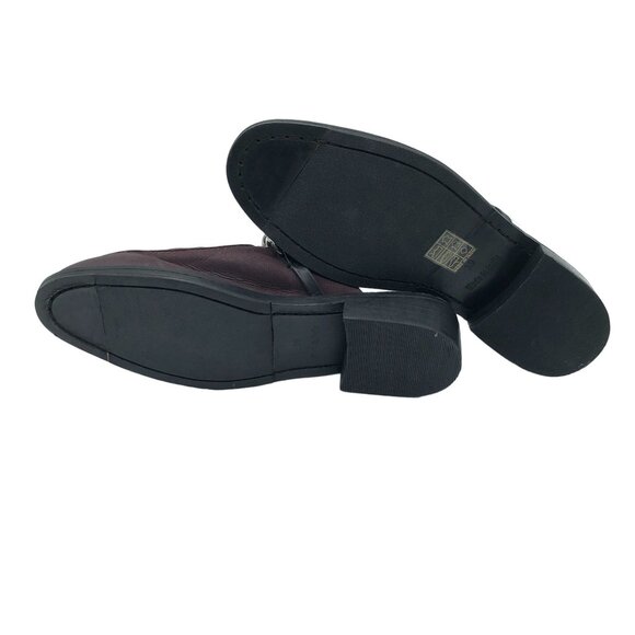 Free People Womens Vida Mule Slip On Leather Chain Brown 39 US 8.5 - Picture 6 of 9